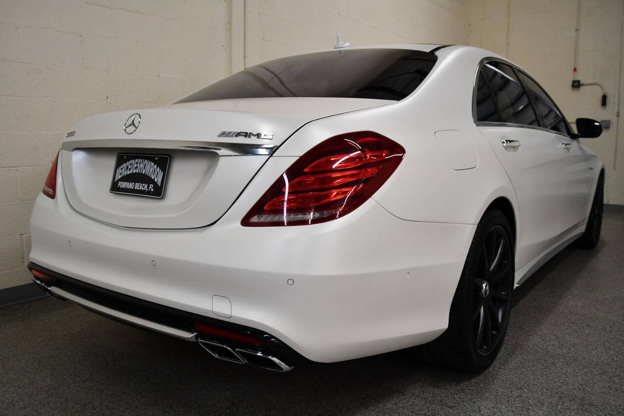 Used 2015 Mercedes-Benz S 63 AMG 4MATIC Sedan image 8