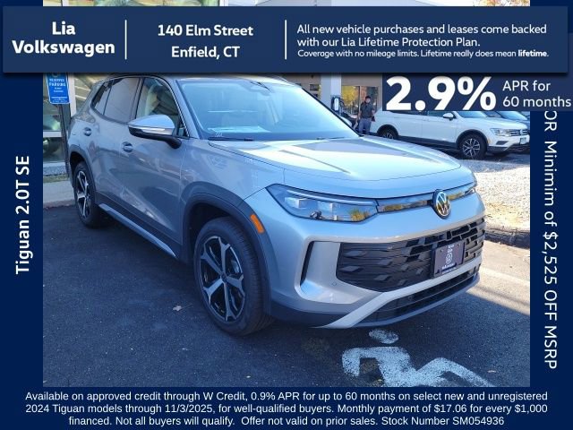 New 2025 Volkswagen Tiguan SE