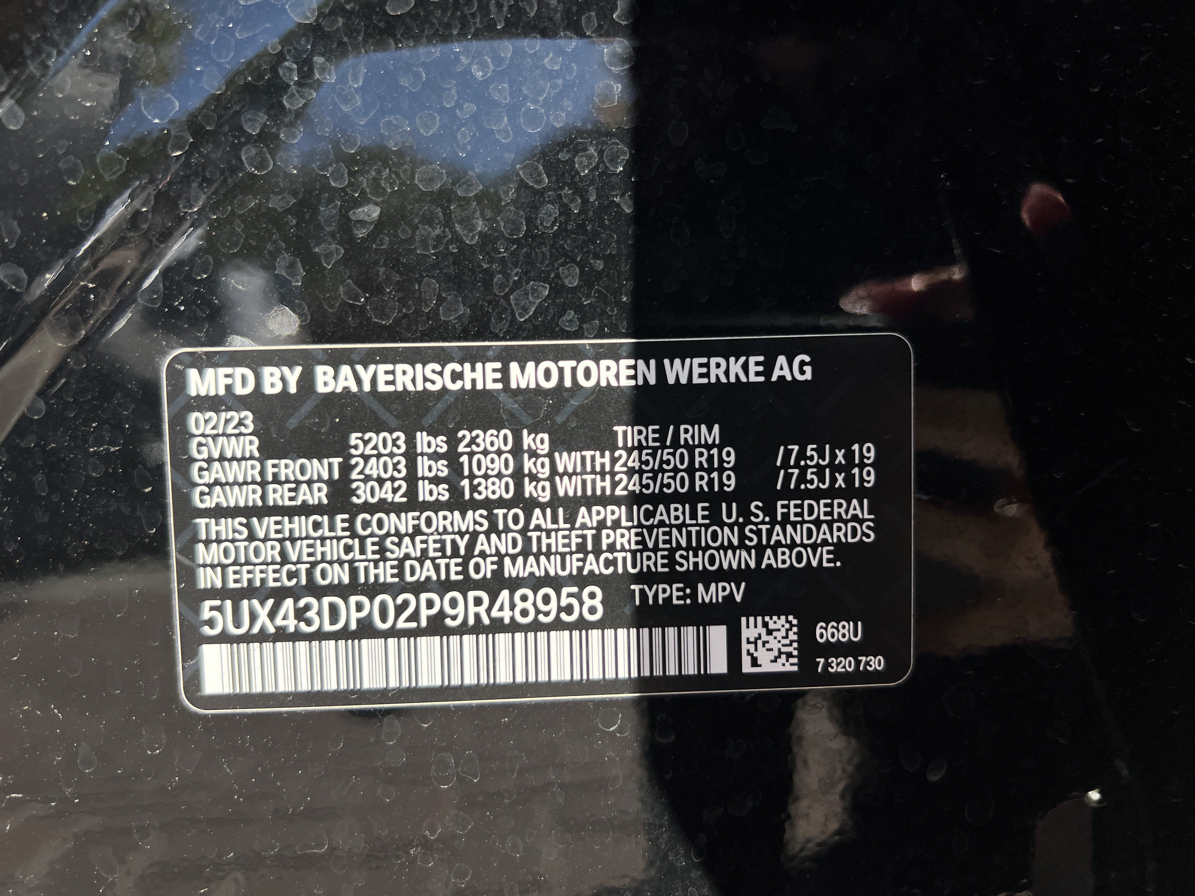 Used 2023 BMW X3 sDrive30i RWD image 34
