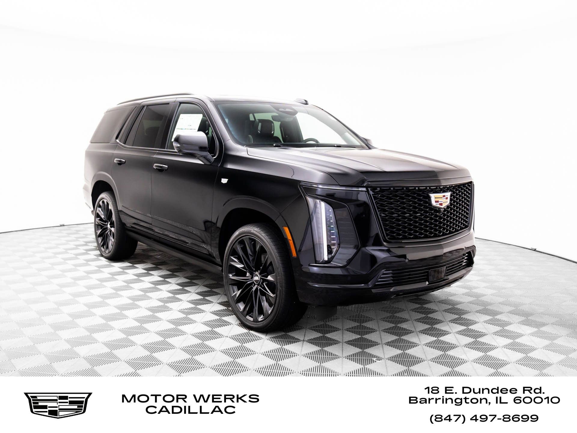 New 2026 Cadillac Escalade Platinum Sport w/ LPO, ONYX Package