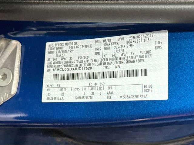 Used 2018 Ford Escape SE image 31