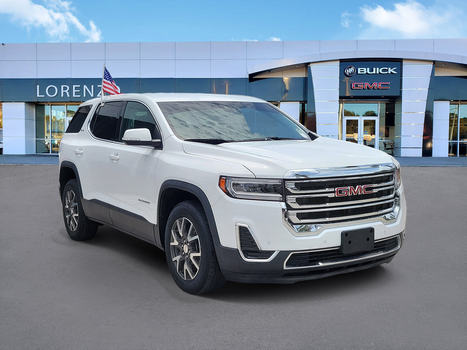 Used 2021 GMC Acadia SLE AWD/4WD image 3