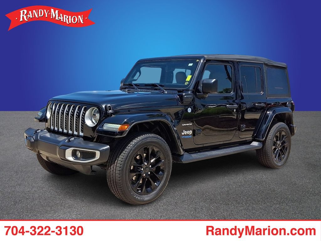 Used 2021 Jeep Wrangler Unlimited Sahara w/ Cold Weather Group AWD/4WD video 1