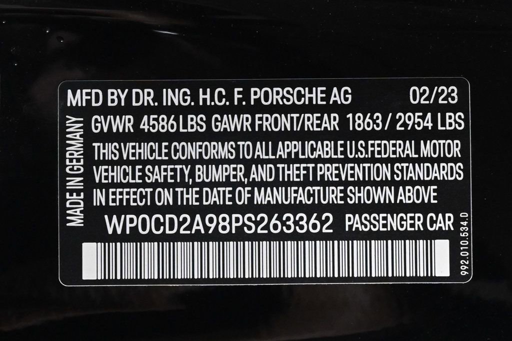Certified 2023 Porsche 911 Turbo S image 27