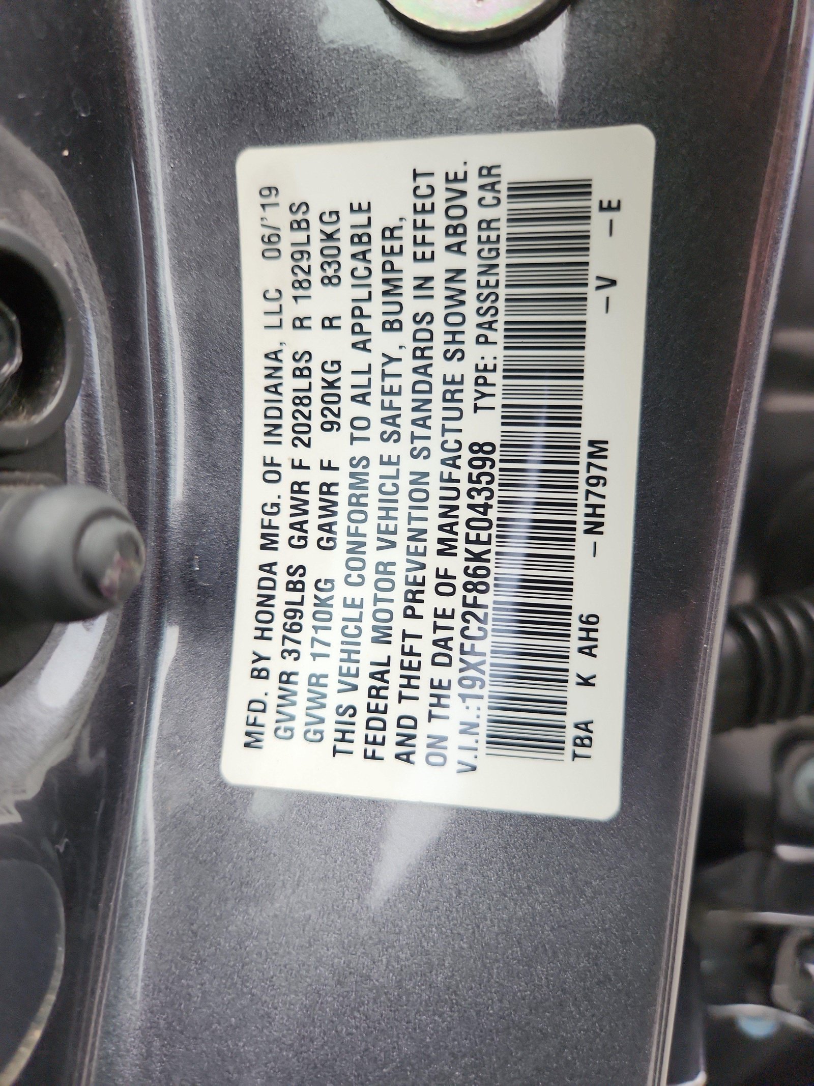 Used 2019 Honda Civic Sport image 28