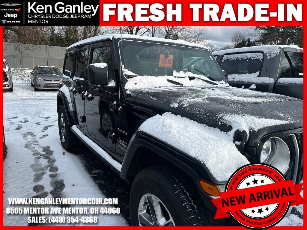 Certified 2022 Jeep Wrangler Unlimited Sahara w/ Cold Weather Group image 12