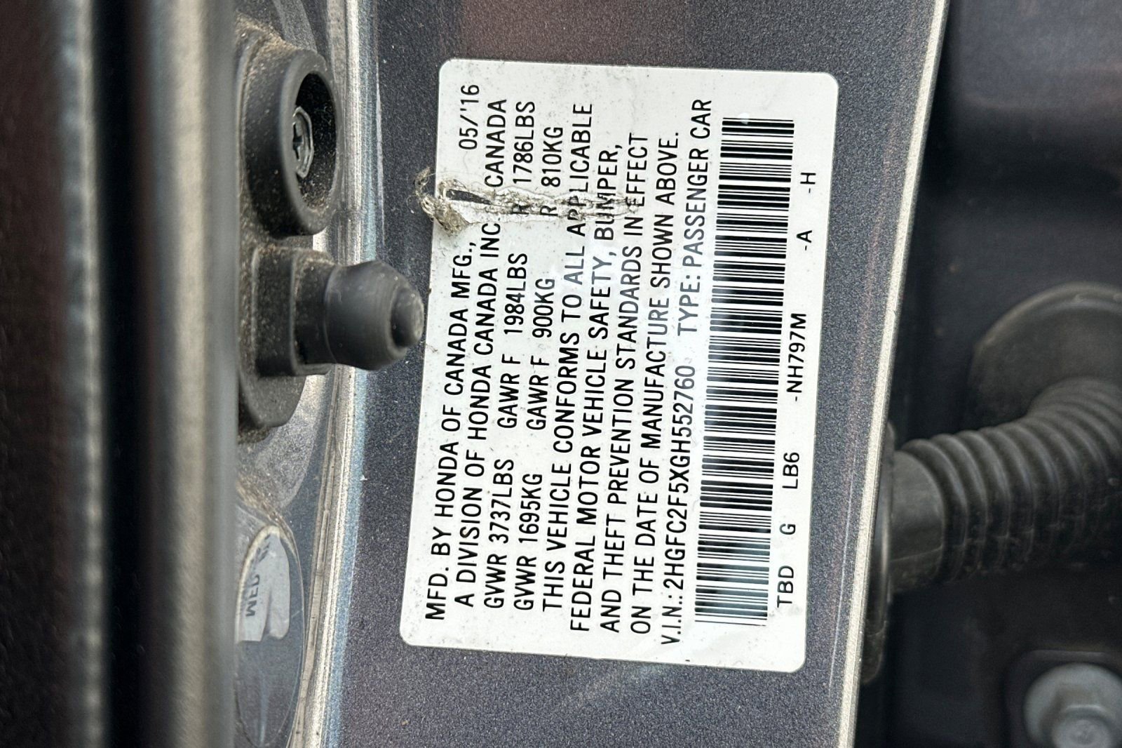 Used 2016 Honda Civic LX image 28