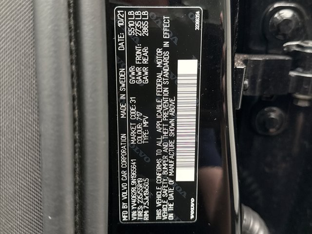 Used 2022 Volvo XC60 B6 Inscription AWD/4WD image 25
