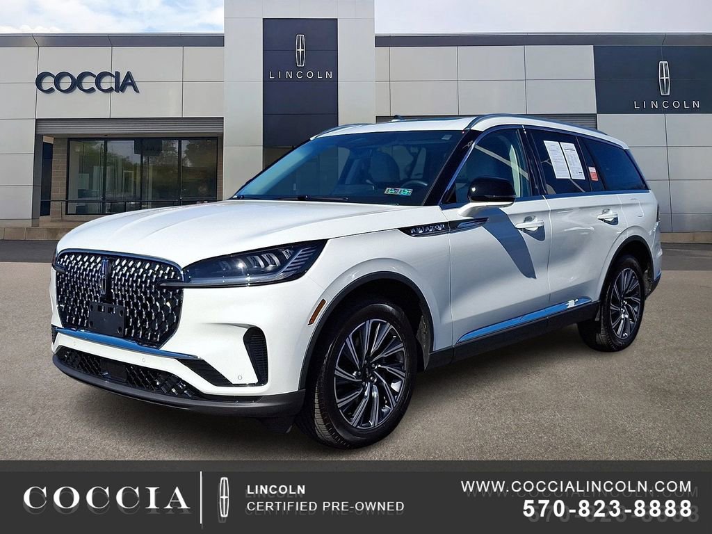 Certified 2025 Lincoln Aviator AWD image 1