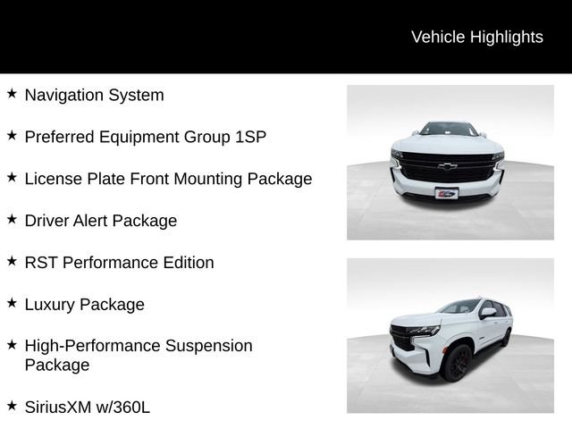 Certified 2024 Chevrolet Tahoe RST w/ RST Performance Edition AWD/4WD image 13