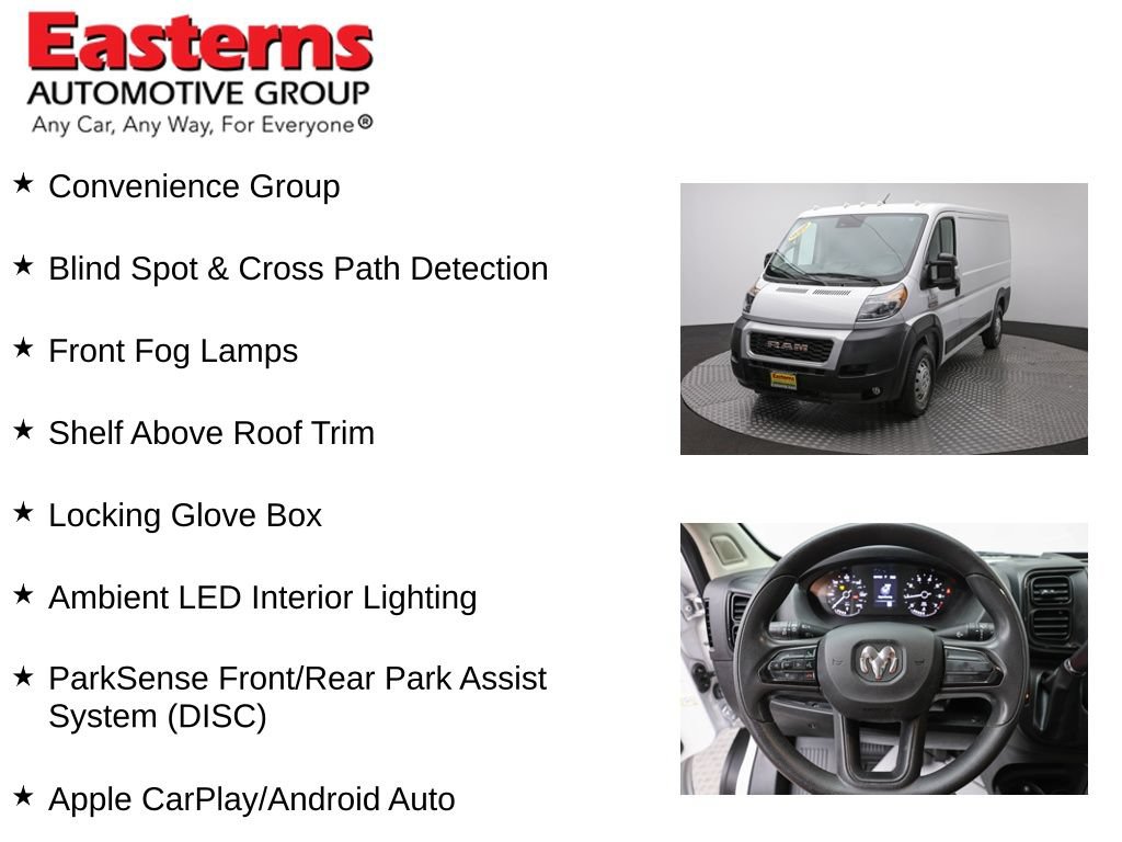 Used 2022 RAM ProMaster 3500 w/ Driver Convenience Group FWD image 13