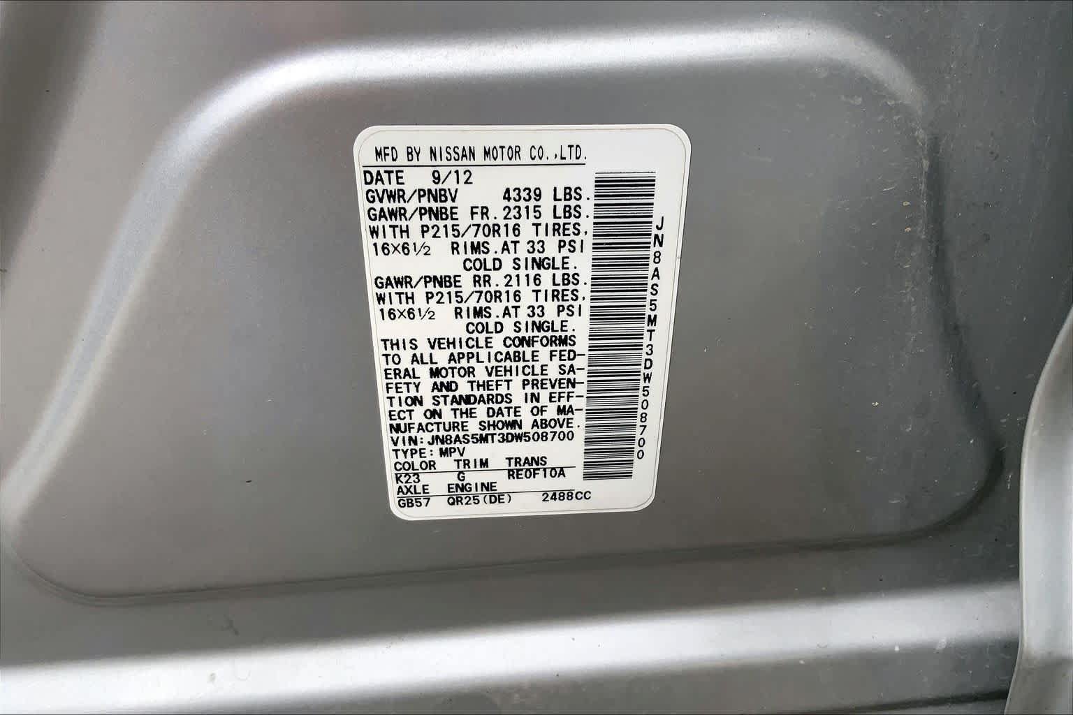 Used 2013 Nissan Rogue S FWD image 33