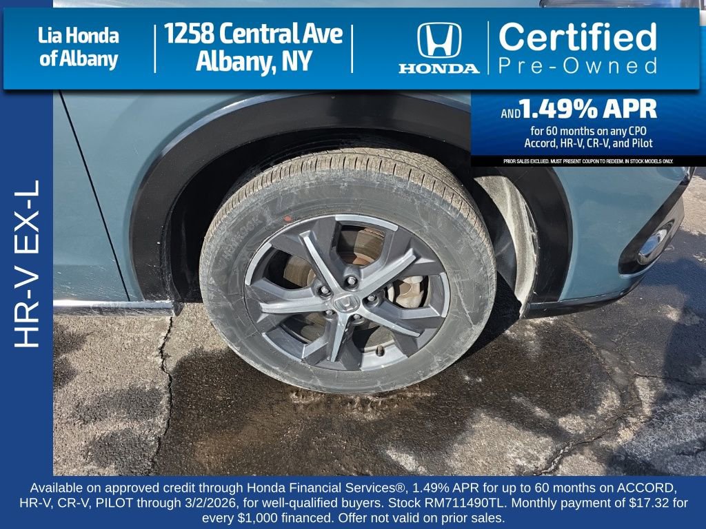 Certified 2024 Honda HR-V EX-L image 9