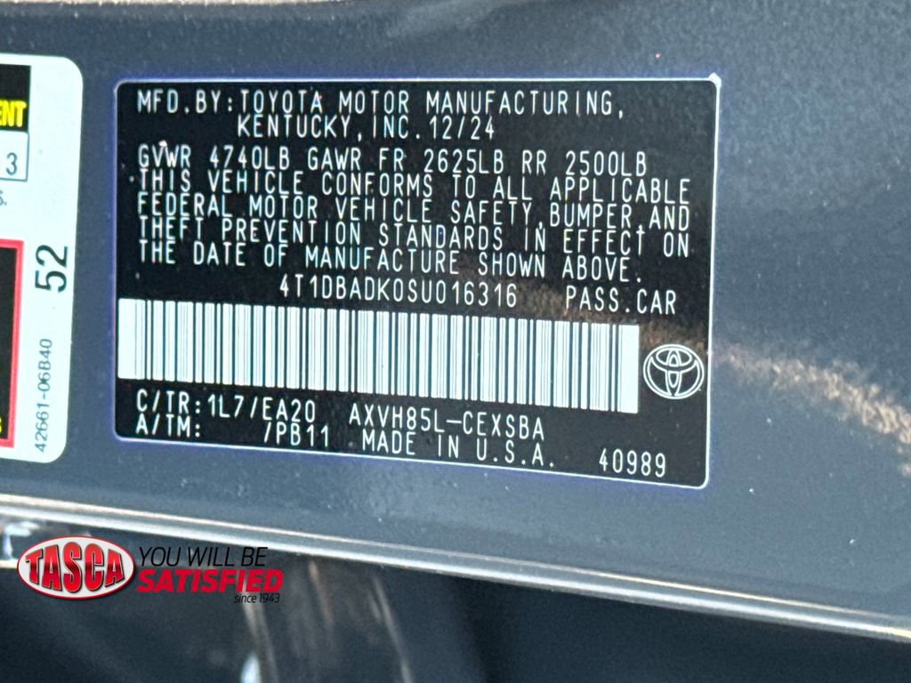 Used 2025 Toyota Camry SE w/ Convenience Package AWD/4WD image 47