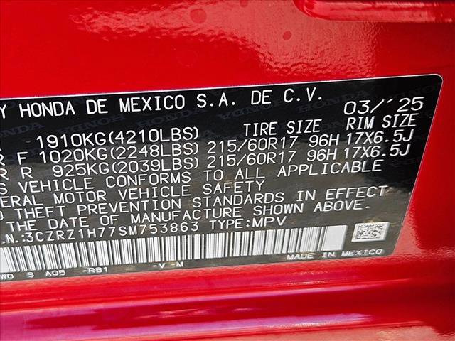 Used 2025 Honda HR-V EX-L image 24