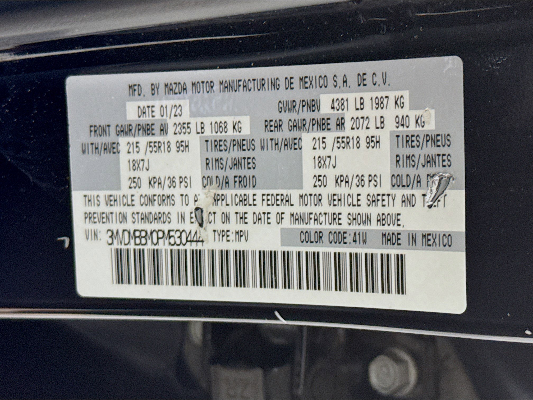 Used 2023 MAZDA CX-30 AWD 2.5 S w/ Select Package image 70