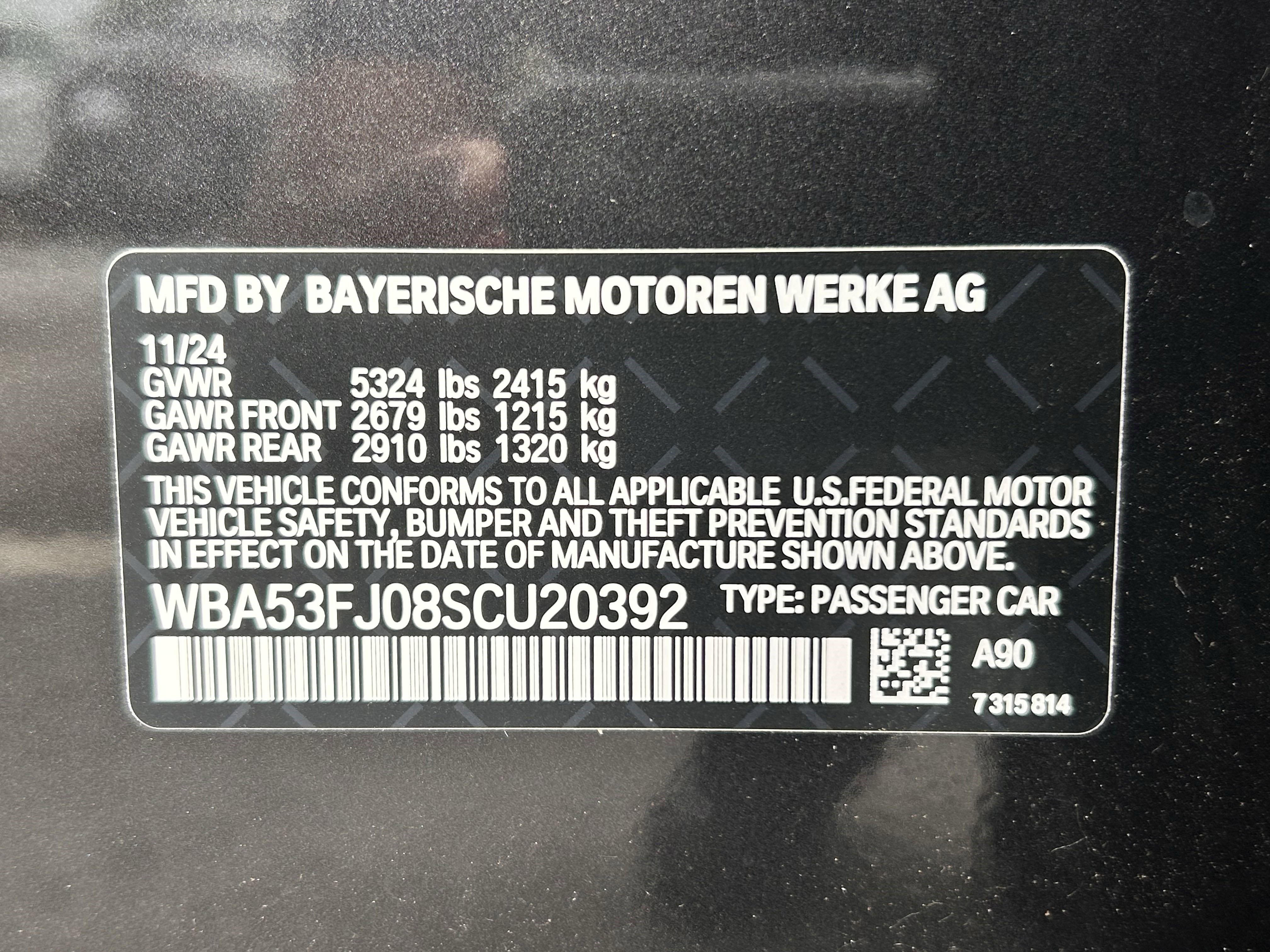 Used 2025 BMW 530i xDrive 530i xDrive w/ M Sport Package image 30