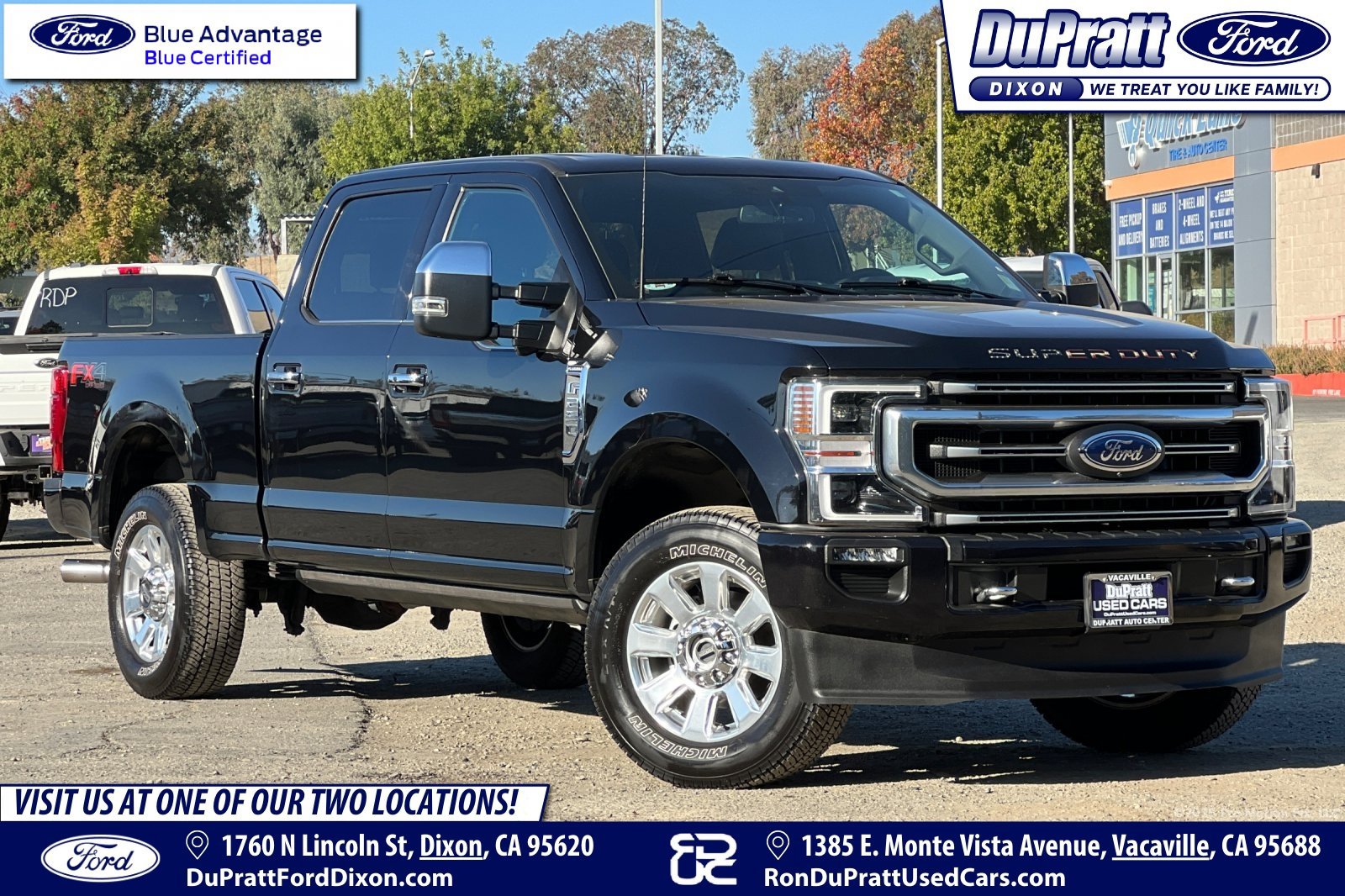 Certified 2022 Ford F250 Platinum