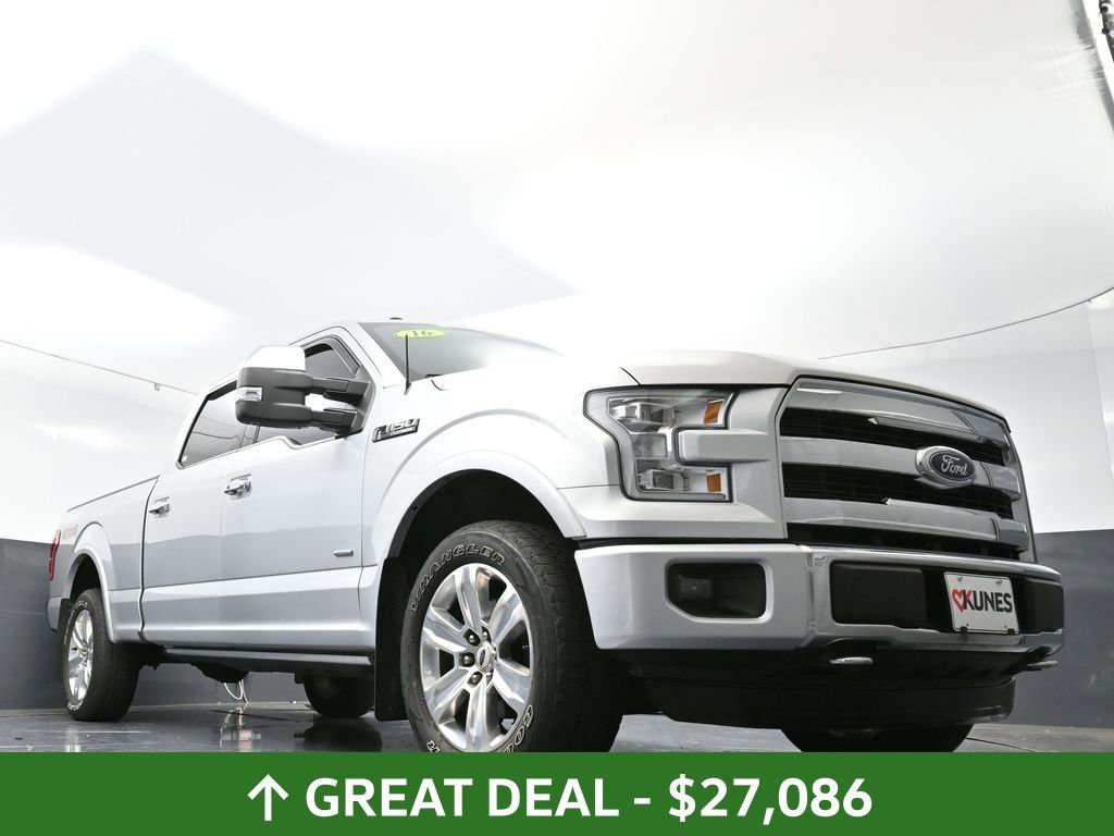 Used 2016 Ford F150 Platinum w/ Max Trailer Tow Package image 55