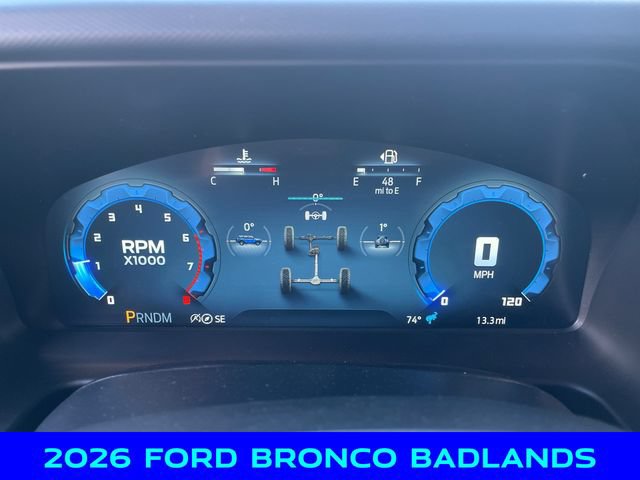 New 2026 Ford Bronco Badlands w/ Black Appearance Package AWD/4WD image 2