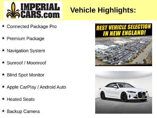 Used 2023 BMW 430i xDrive Convertible w/ Premium Package AWD/4WD image 8