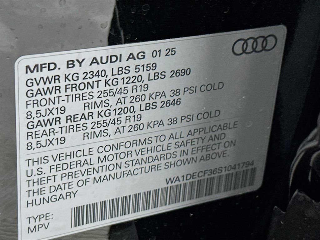 Used 2025 Audi Q3 2.0T Premium AWD/4WD image 27