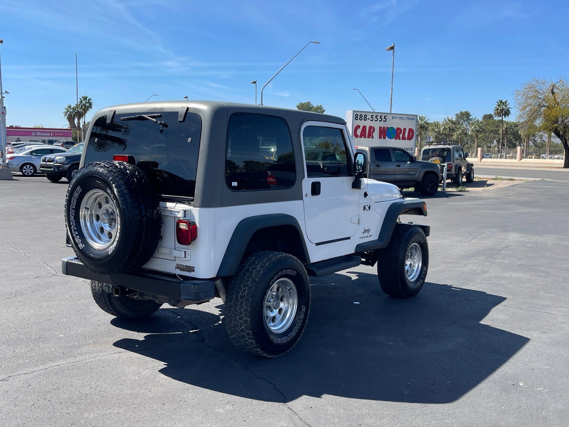 Used 2004 Jeep Wrangler X w/ Wheel Plus Group AWD/4WD image 5