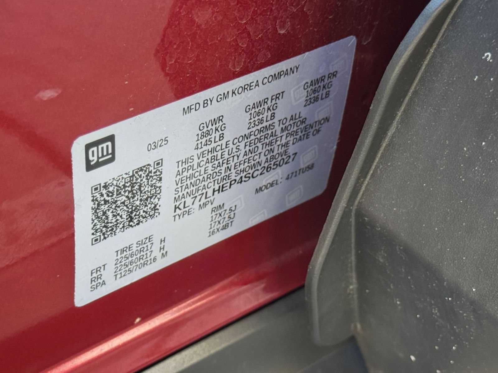 Used 2025 Chevrolet Trax LT w/ LT Convenience Package FWD image 28