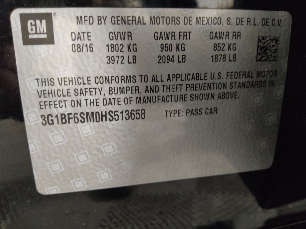 Used 2017 Chevrolet Cruze Premier FWD image 33