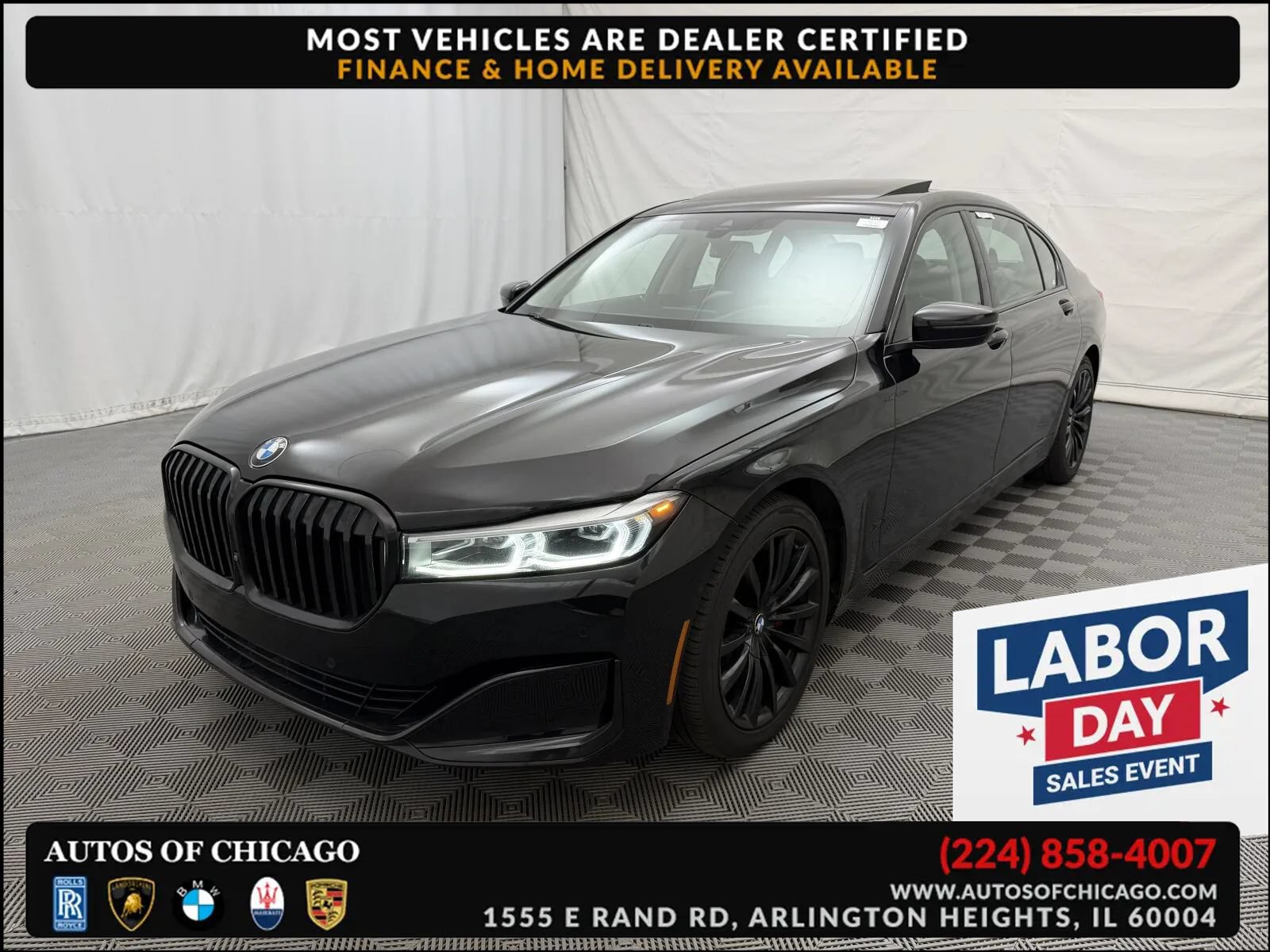 Used 2022 BMW 740i xDrive w/ Premium Package AWD/4WD image 1