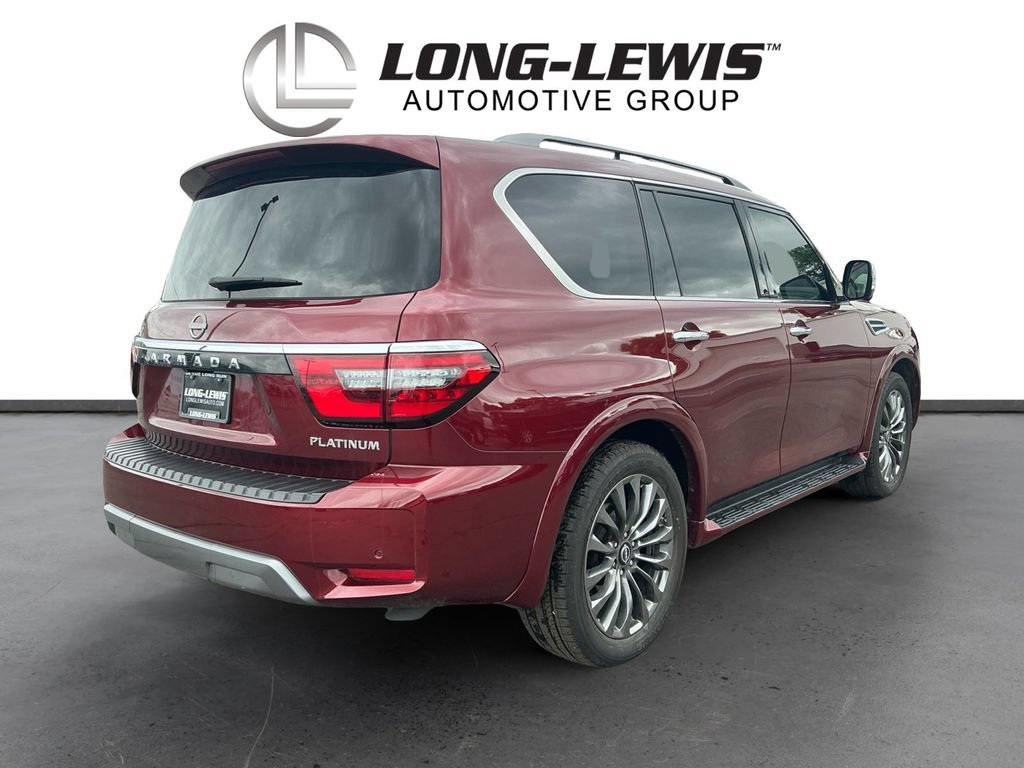 Used 2023 Nissan Armada Platinum w/ Captain's Chairs Package RWD image 7