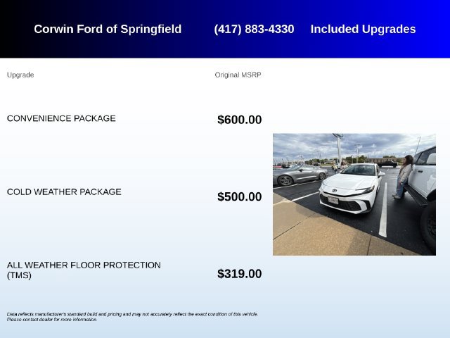 Used 2026 Toyota Camry SE w/ Convenience Package FWD image 5