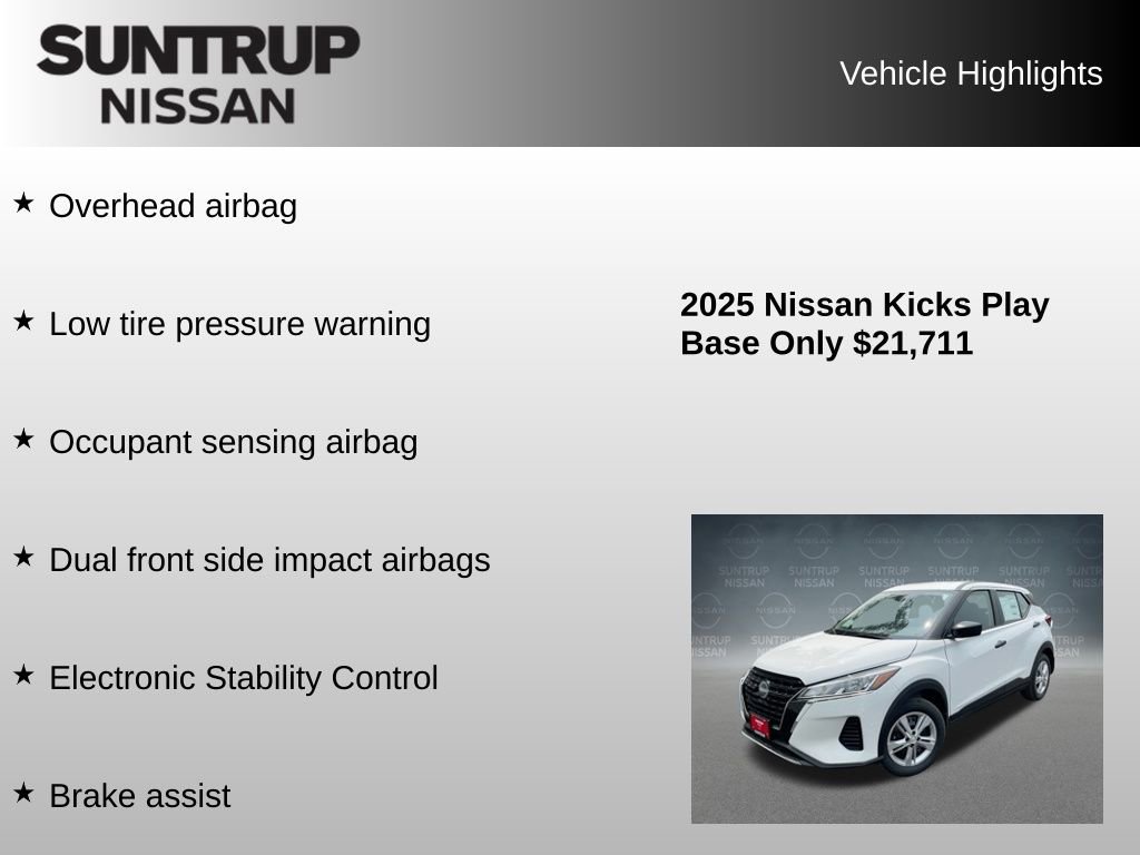 Used 2025 Nissan Kicks Play S FWD image 23