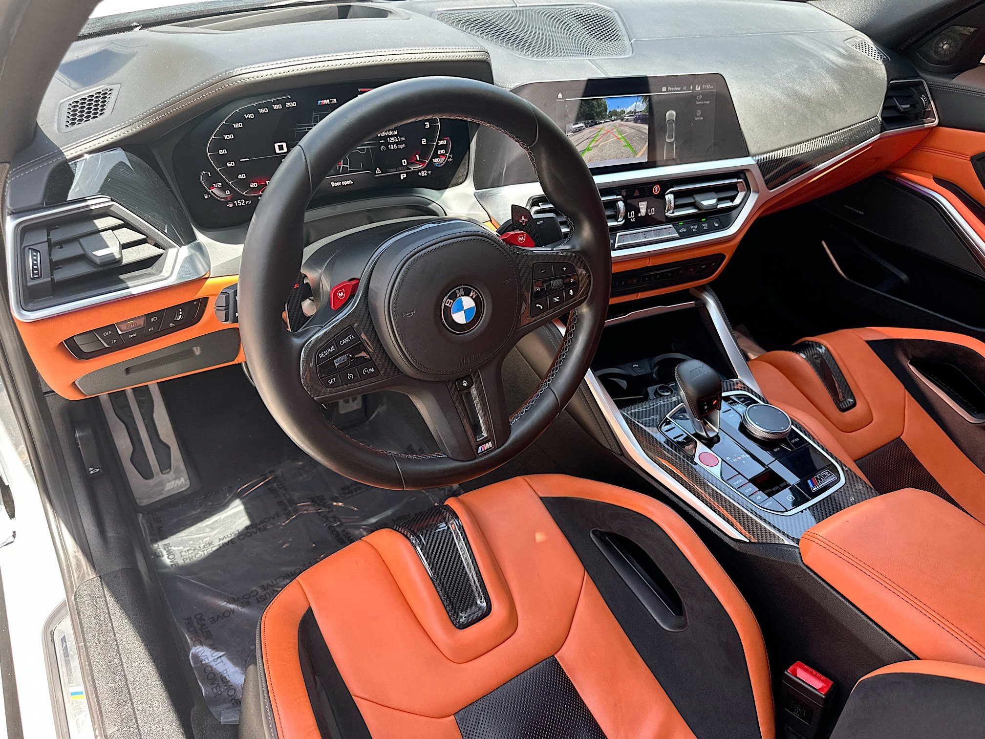 Used 2022 BMW M3 Competition w/ M Carbon Exterior Package RWD image 9