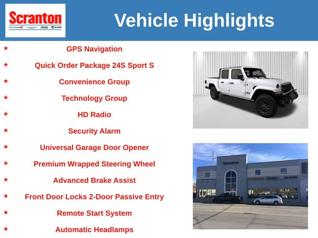 New 2026 Jeep Gladiator Sport image 6