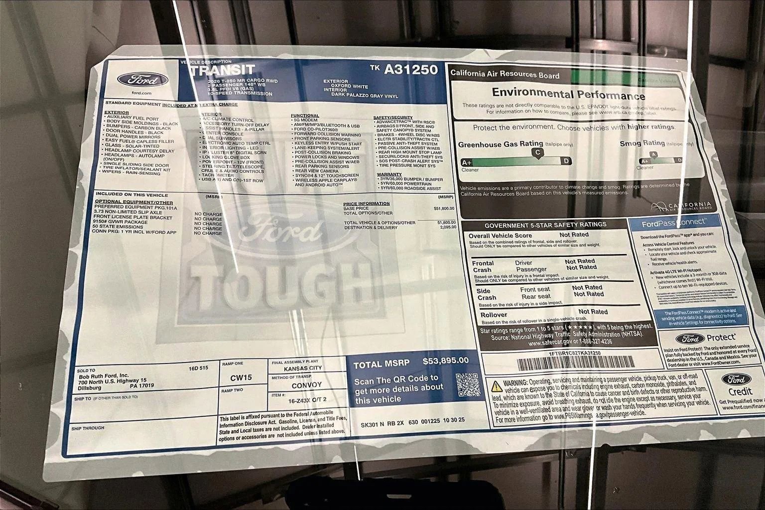 New 2026 Ford Transit 250 148 Medium Roof image 33