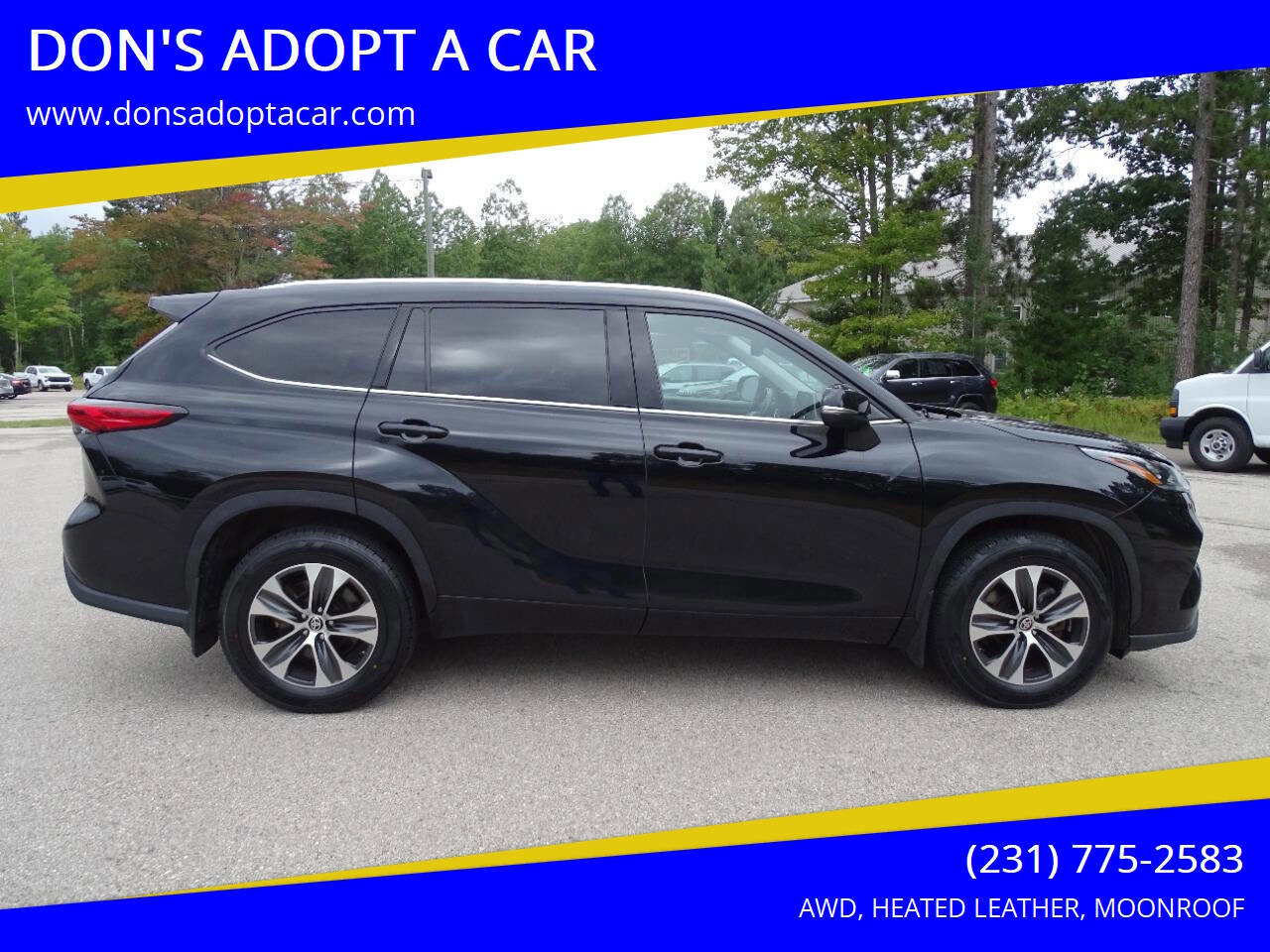 Used 2021 Toyota Highlander XLE image 1