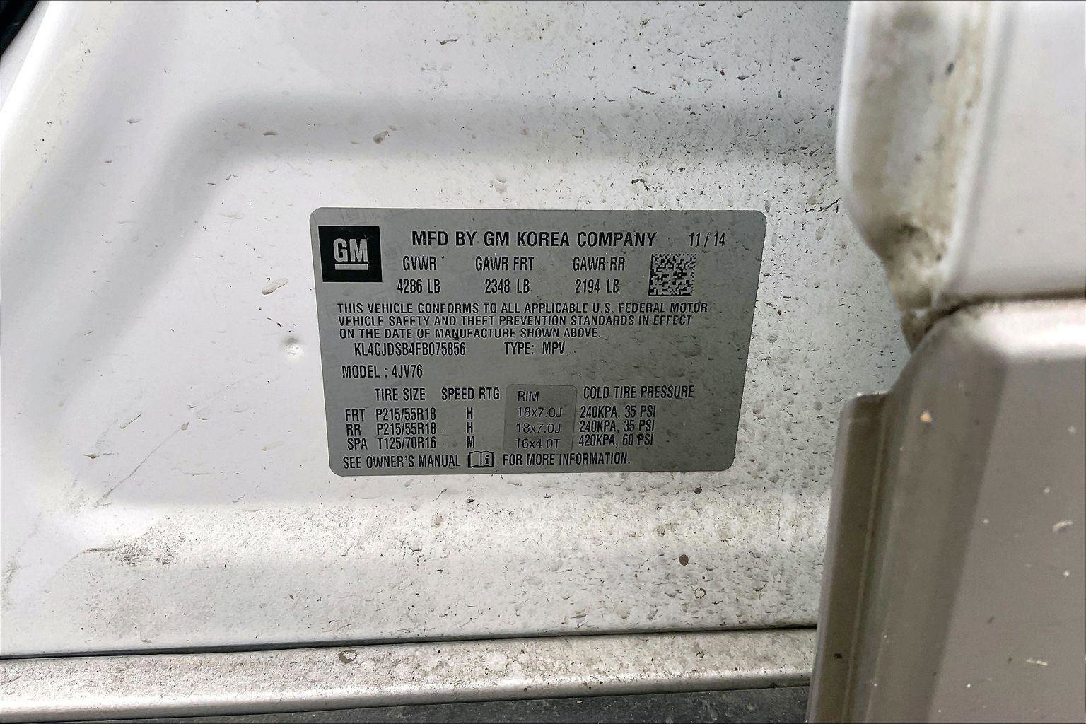 Used 2015 Buick Encore Premium FWD image 3