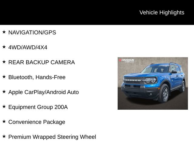 Used 2025 Ford Bronco Sport Big Bend w/ Convenience Package image 2