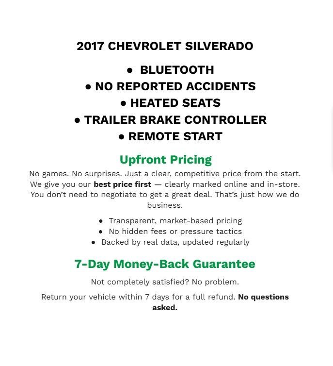 Used 2017 Chevrolet Silverado 1500 LT w/ Midnight Edition image 2