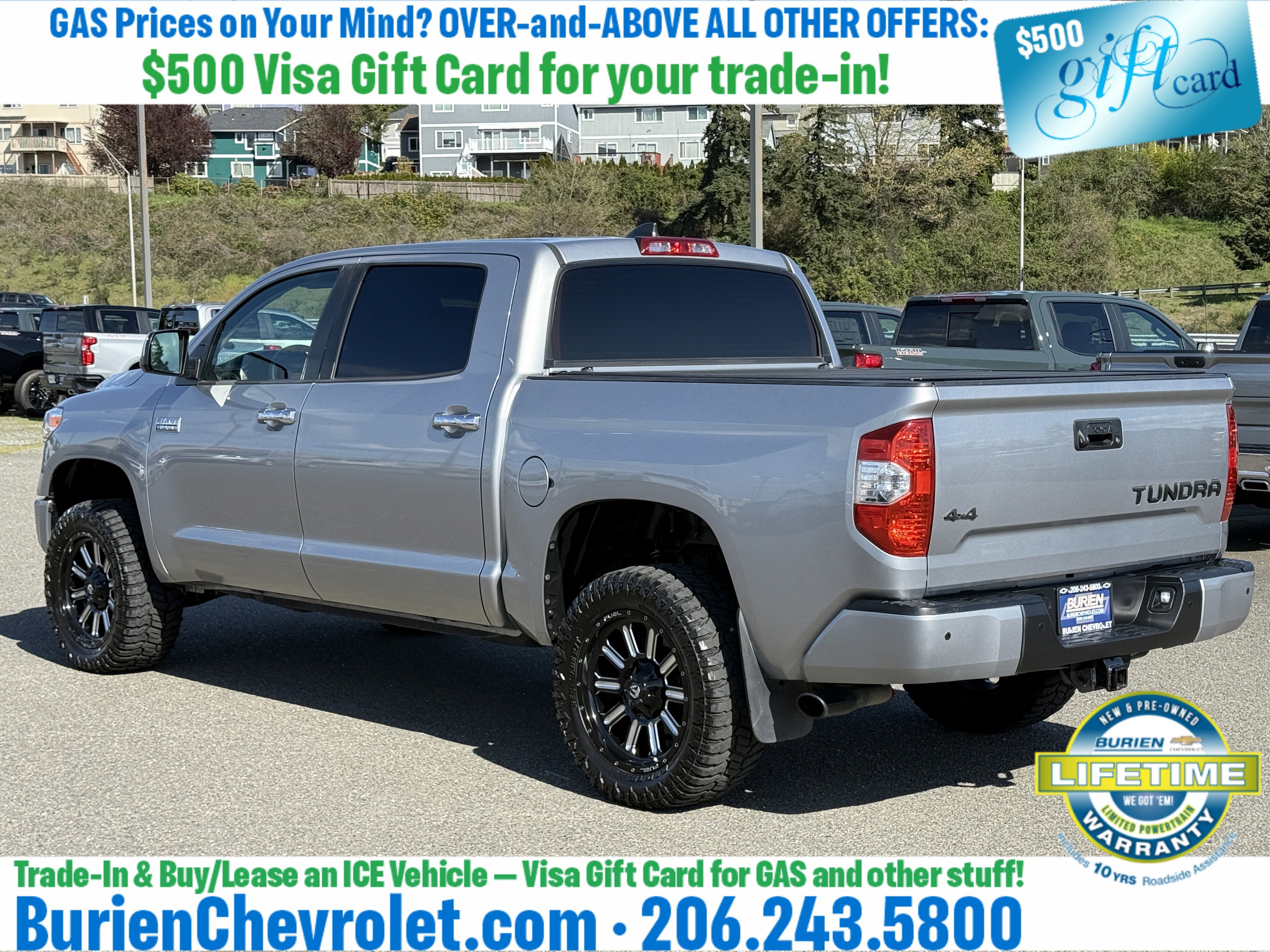 Used 2020 Toyota Tundra Platinum AWD/4WD image 3
