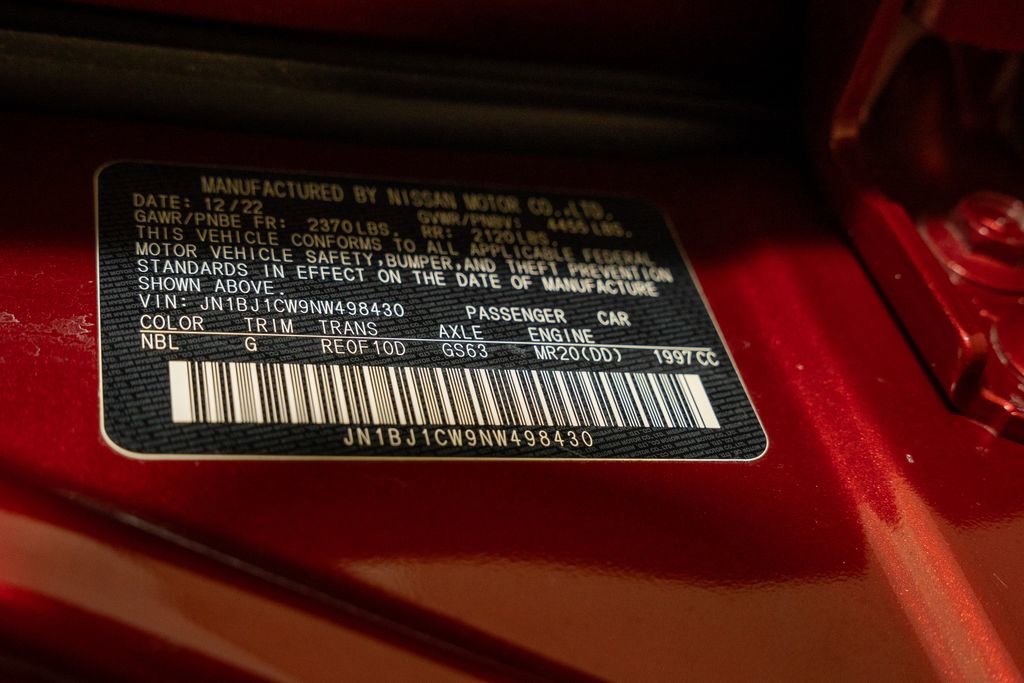 Certified 2022 Nissan Rogue Sport SL w/ Premium Package image 20