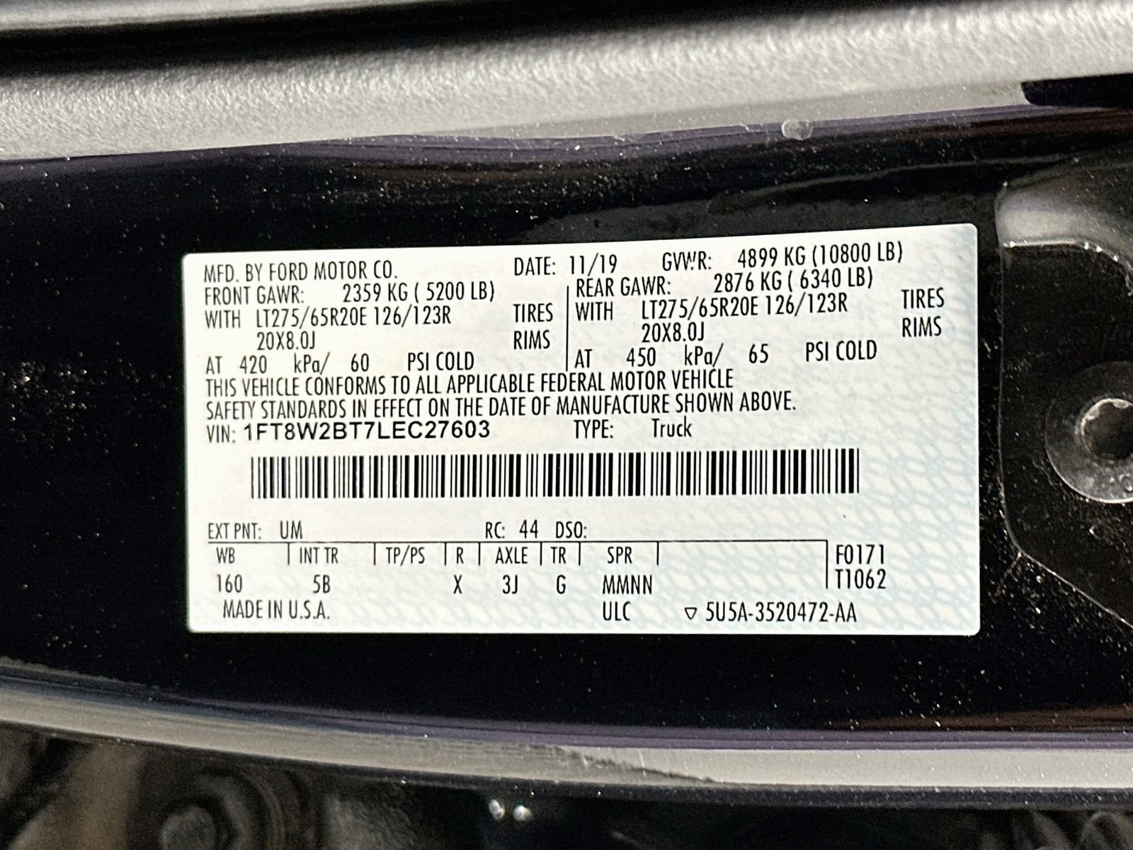 Used 2020 Ford F250 Lariat w/ Lariat Ultimate Package AWD/4WD image 34