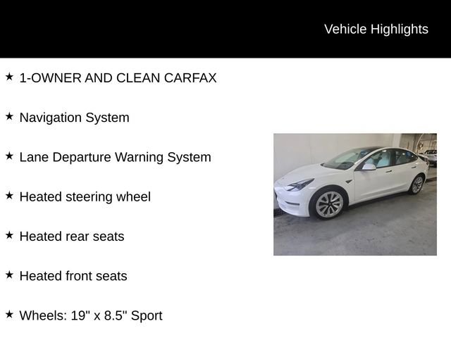 Used 2021 Tesla Model 3 Standard Range Plus RWD image 5
