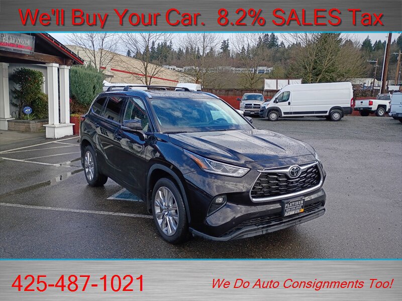 Used 2022 Toyota Highlander Limited AWD/4WD image 3
