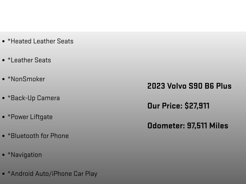 Used 2023 Volvo S90 B6 Plus AWD/4WD image 6