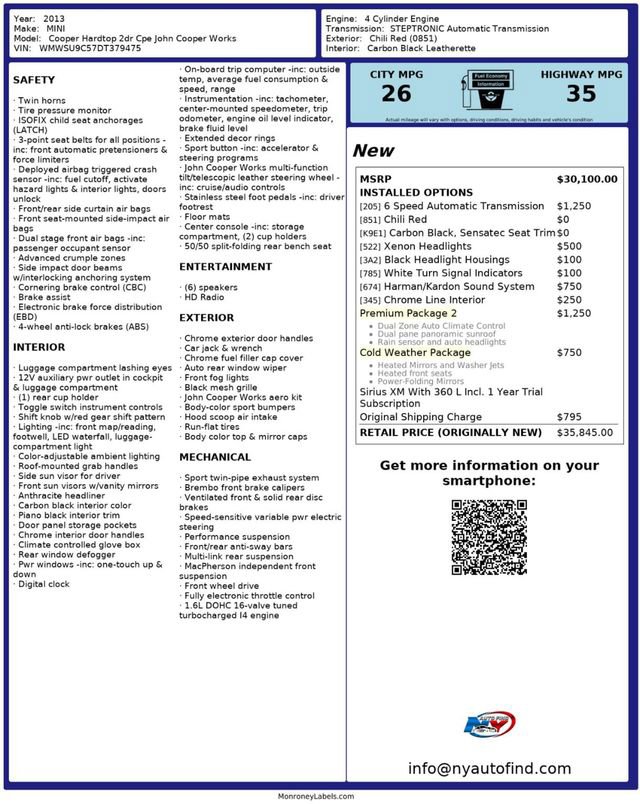 Used 2013 MINI Cooper John Cooper Works image 23