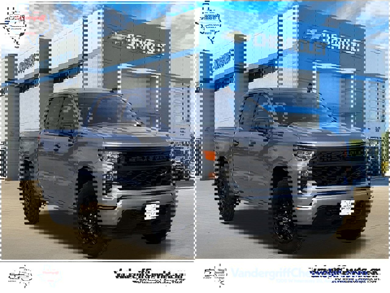 New 2026 Chevrolet Silverado 1500 Custom w/ LPO, Dark Essentials Package