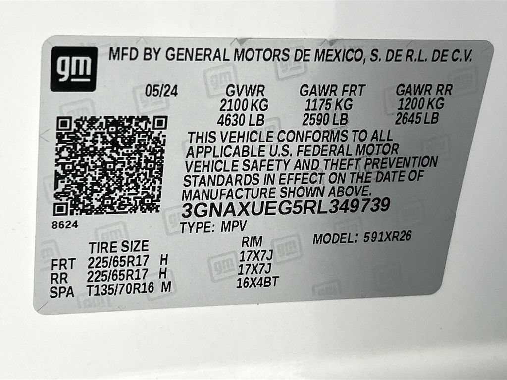 Used 2024 Chevrolet Equinox LT AWD/4WD image 33