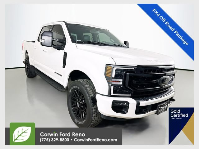 Certified 2022 Ford F350 Lariat w/ Black Appearance Package AWD/4WD 360° Tour